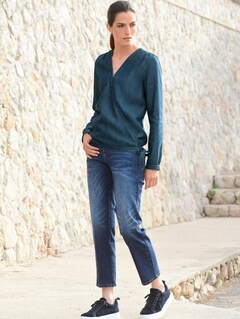 Bluse in Wickeloptik thumbnail 3