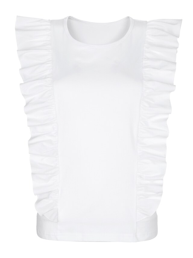 Shirt mit Volant 2