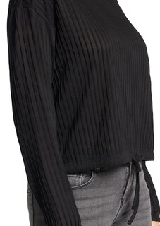 Strukturiertes Shirt mit Längsstreifen thumbnail 5