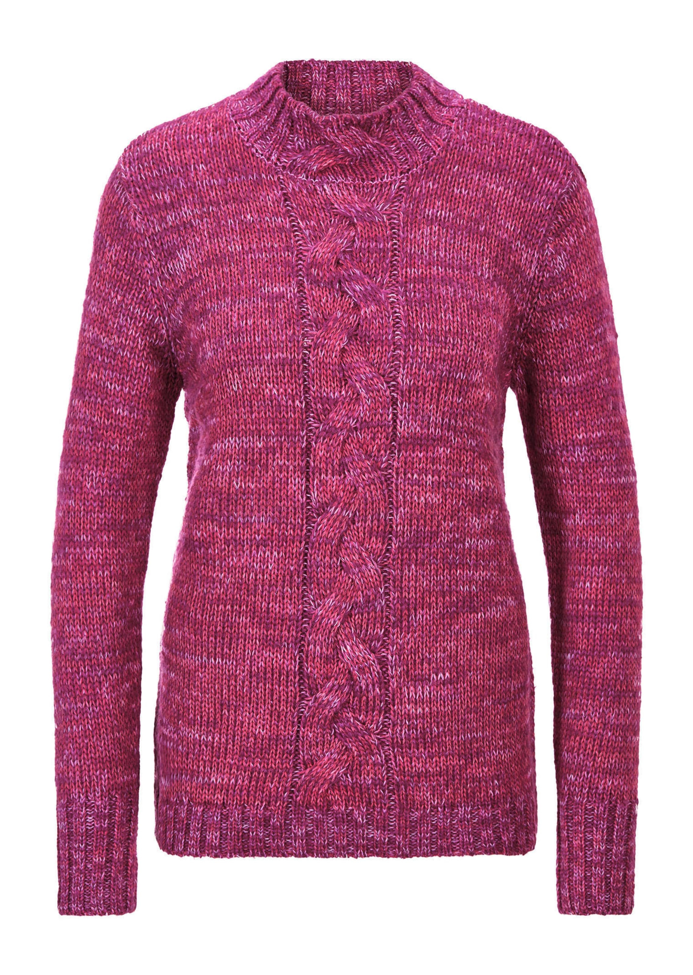 Tricot pullover met kabelpatroon