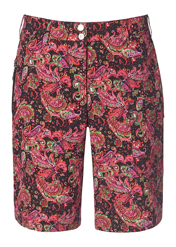 Shorts with paisley print 5