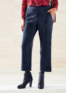 Trendstarke Culotte in Velourslederoptik thumbnail 7
