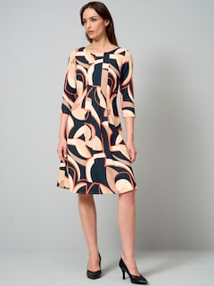 Kleid in grafischem Dessin thumbnail 6