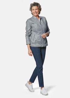 Blazer in weicher Velourslederoptik thumbnail 2