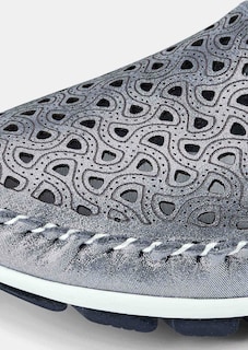 Leder-Slipper mit Wechselfussbett thumbnail 3