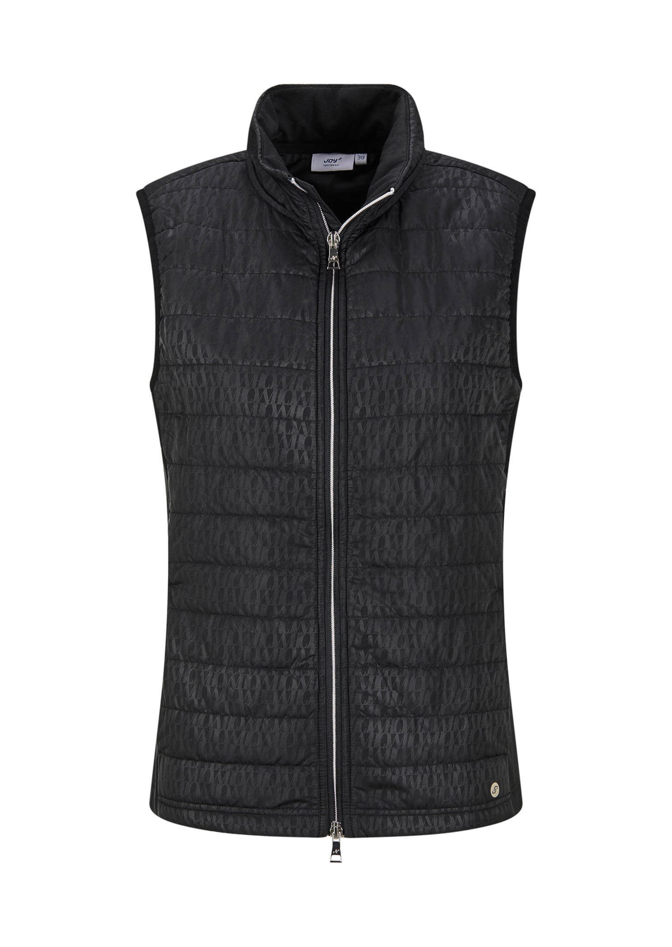 Tikattu liivi jersey-osioilla