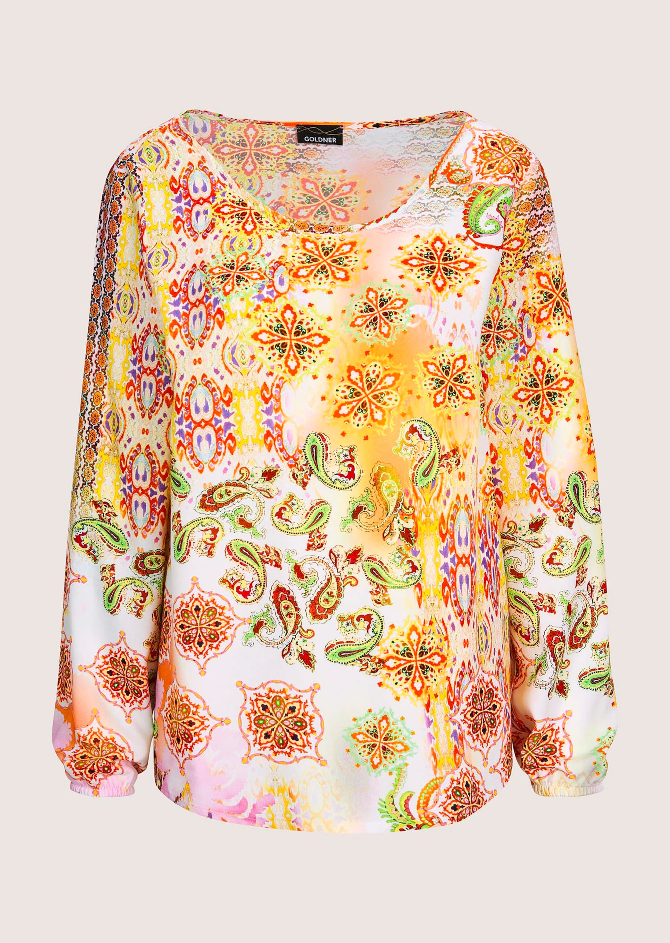 Blouse avec motifs cachemire