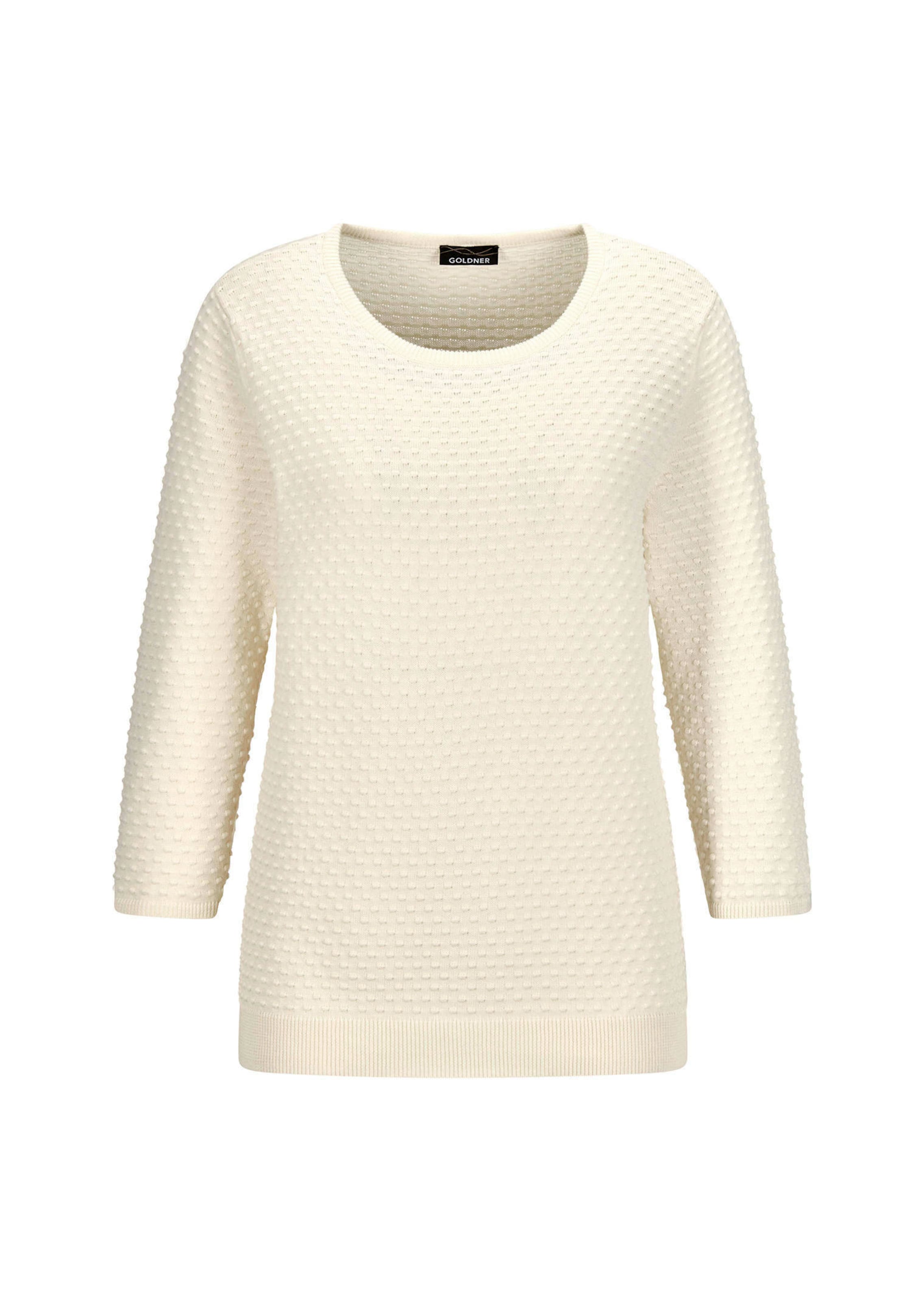 Pull en tricot avec motif à pois