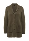 Kuschelweiche Strickjacke in kaschierender Länge thumbnail 2