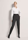 Slim-fit stretch trousers with creases thumbnail 2