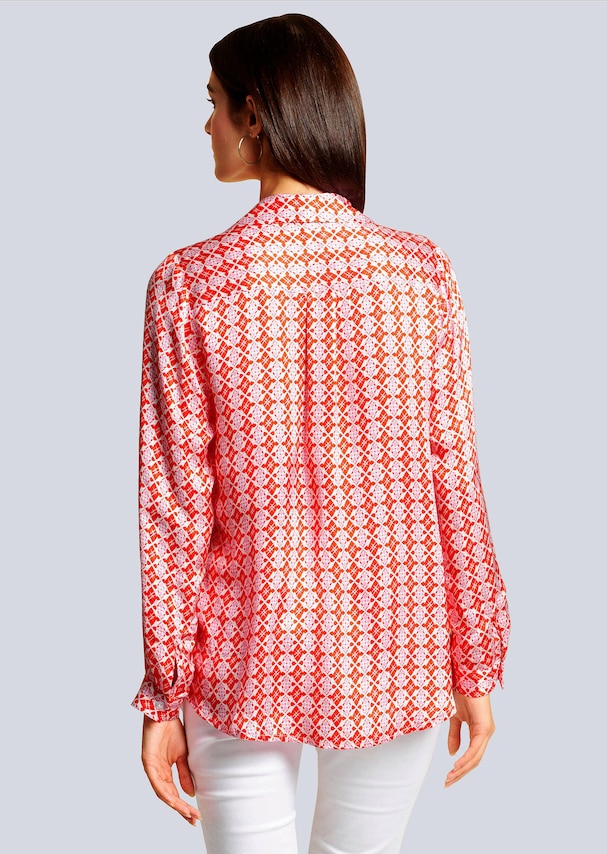 Bluse mit effektvollen Pailletten 2