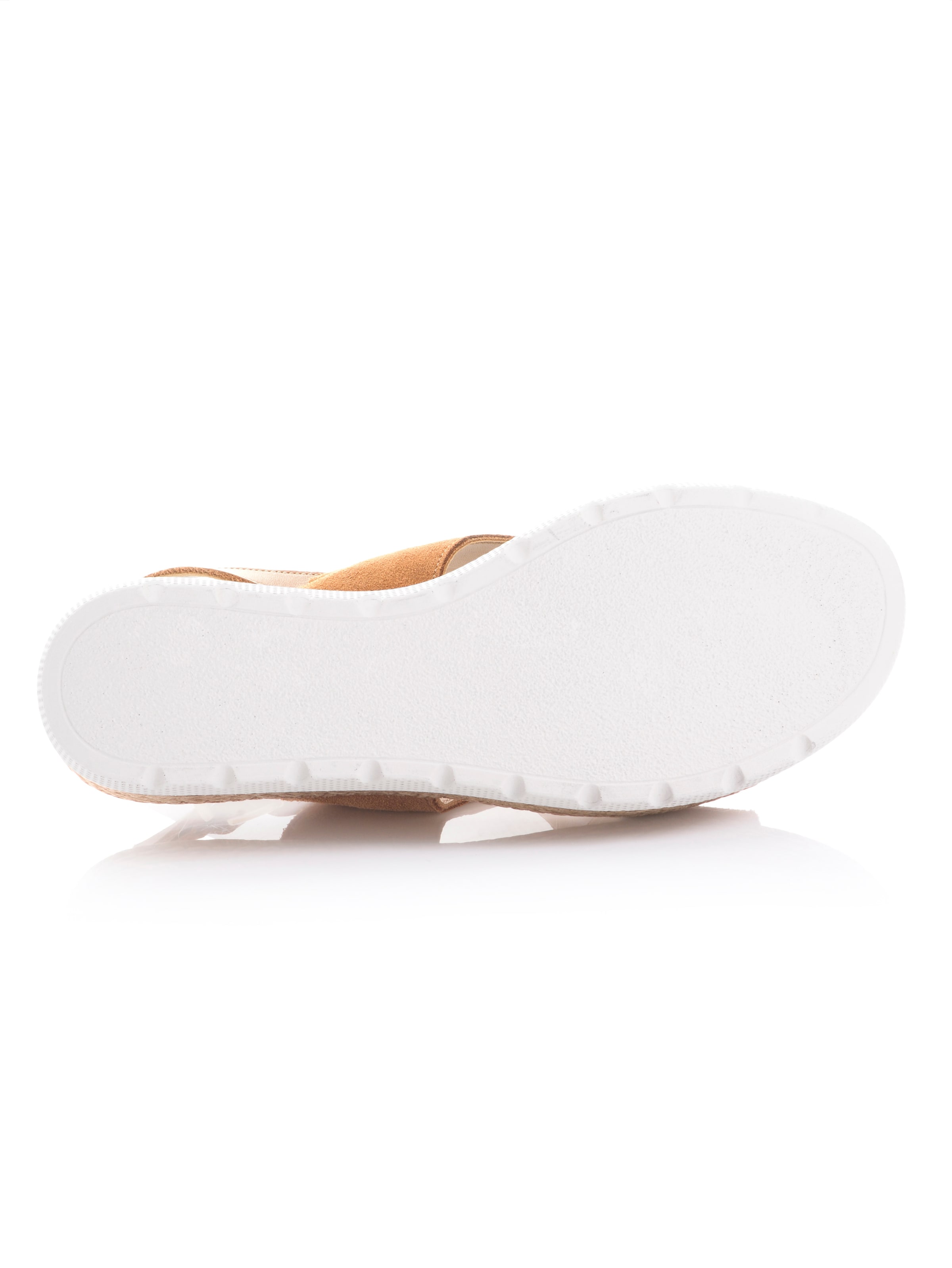 Sandalette aus Rindsvelousleder