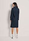 Fashionable denim dress in a shirt blouse style thumbnail 3
