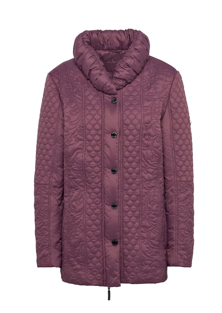 Jacke mit attraktivem Stepp-Mustermix