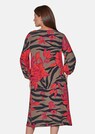 Bedrucktes Kleid in H-Linie thumbnail 3