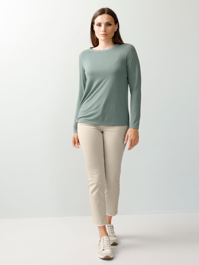 Shirt mit Falte im Rücken 1