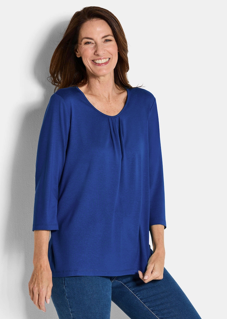 Feminines Shirt aus Viskose-Jersey