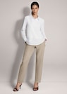 Sportieve blouse in een mix van materialen thumbnail 2
