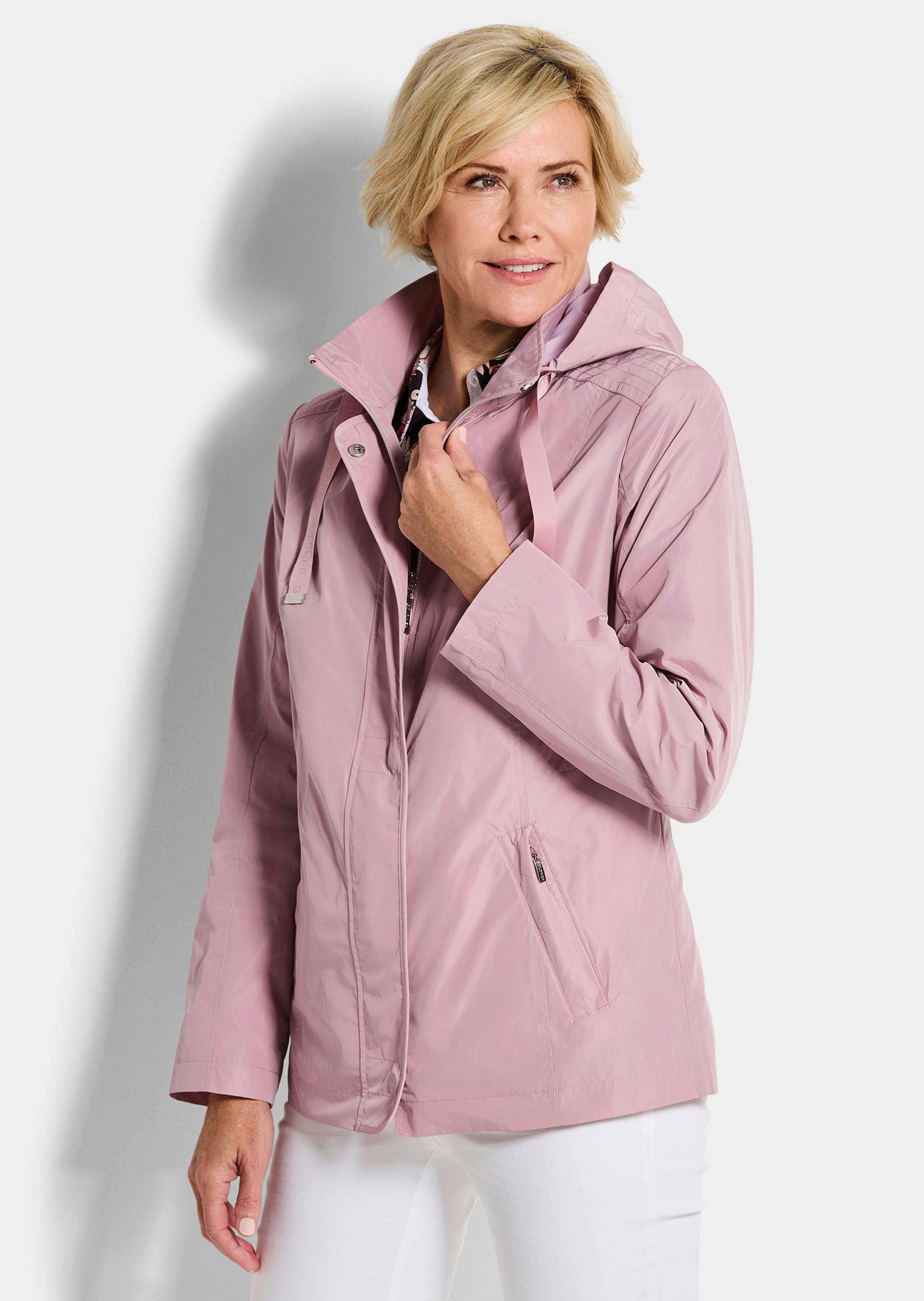 Veste à capuche amovible