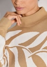 Jacquard-Pullover mit floralem Muster thumbnail 5