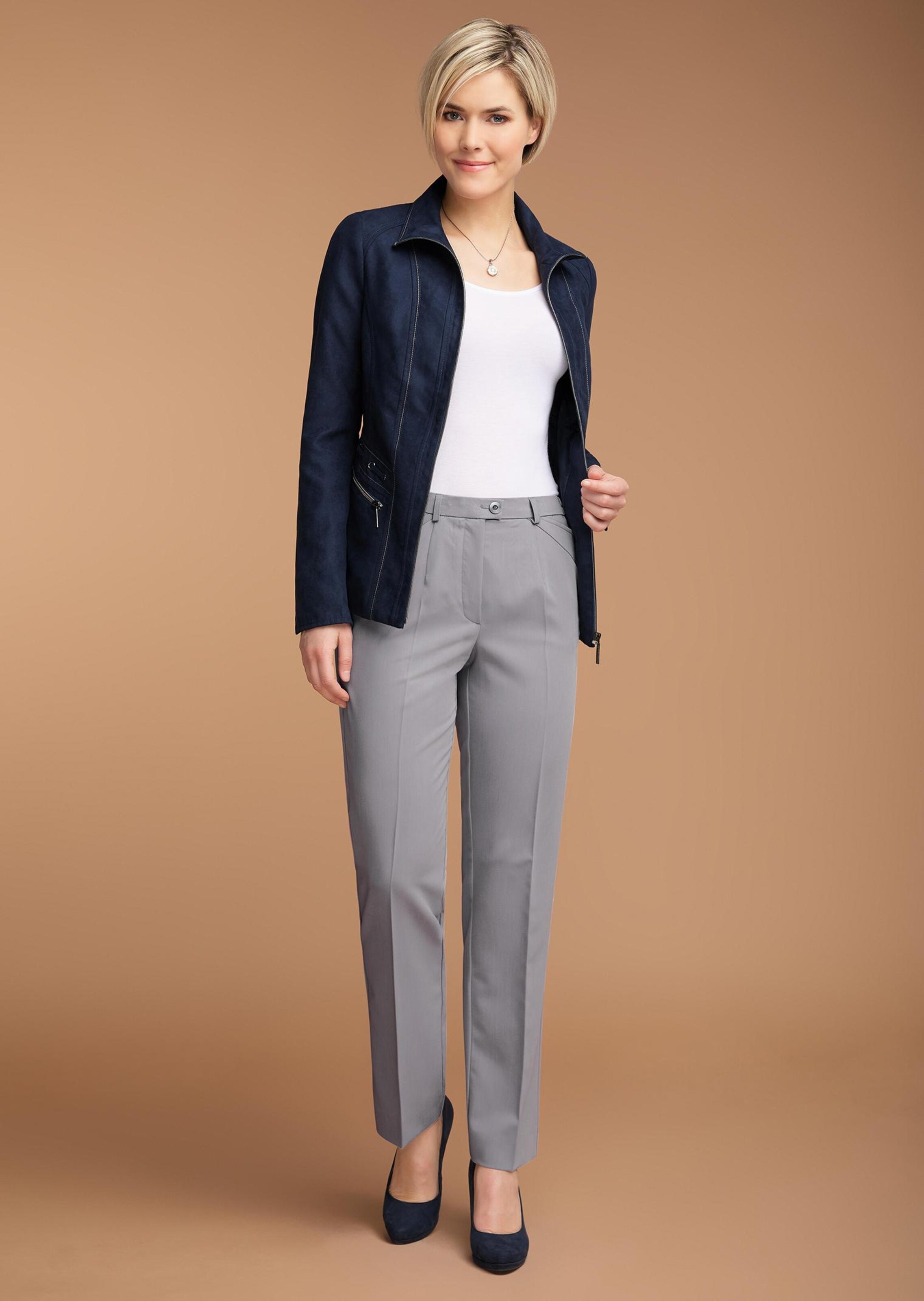 Pantalon en Professlan CARLA - gris / mélangé - Gr. 46 de Goldner Fashion