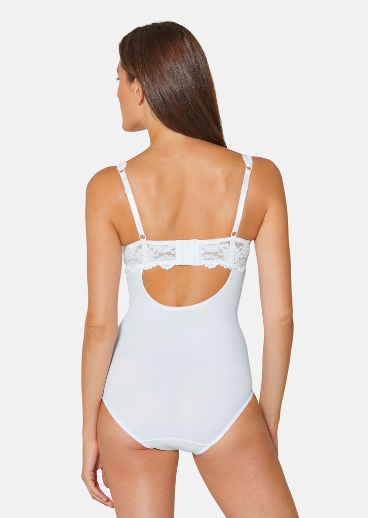 Underwired bodysuit with lace 2