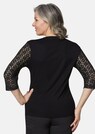 T-shirt avec manches en dentelle thumbnail 3