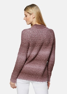 Stand-up collar jumper with sophisticated colour gradient thumbnail 3