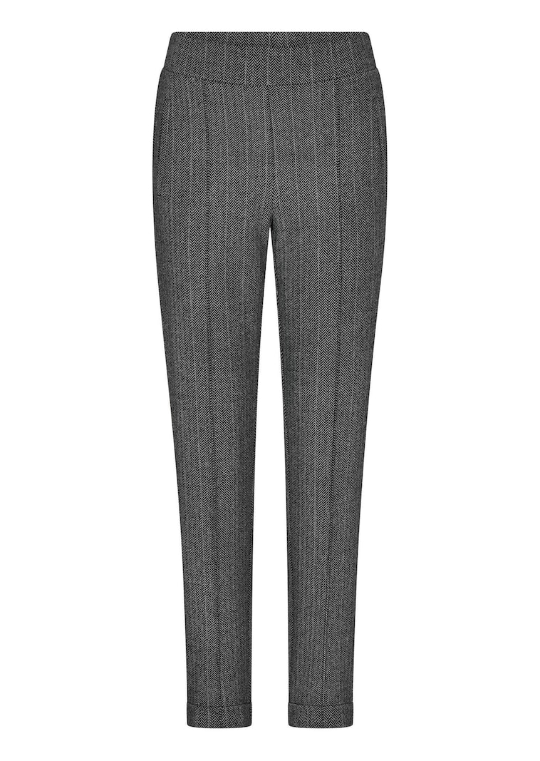 Pantalon CARLA avec motif à chevrons