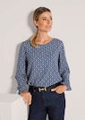 Bluse mit grafischem Print thumbnail 7