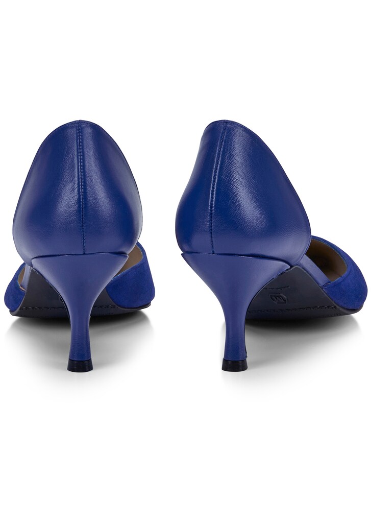 Suede pumps with stiletto heel 1