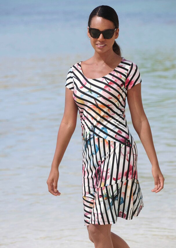 Shirtkleid mit angesagtem Mustermix 4