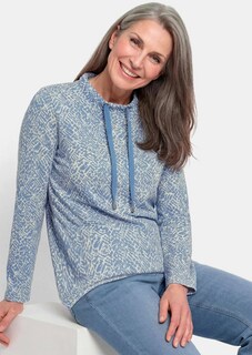 Sweatshirt aus flauschigem Jersey thumbnail 2