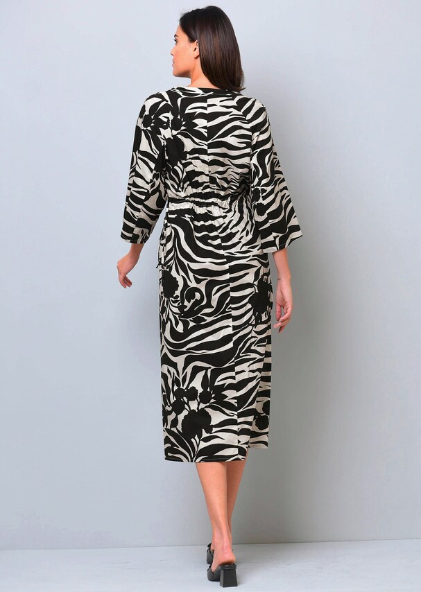 Maxikleid in modischem Animaldessin 2