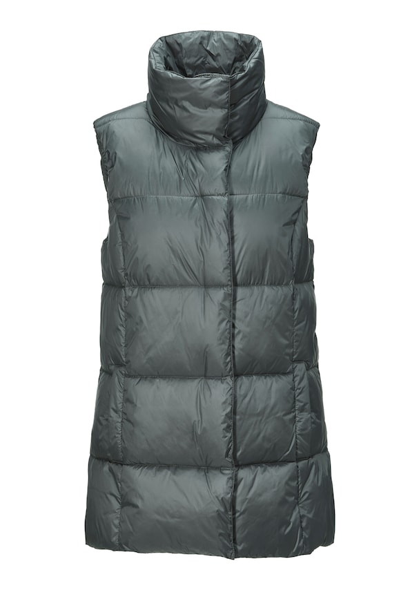 Winter warm padded quilted waistcoat