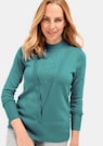 Schicker Pullover in Setoptik mit Glitzersteinchen thumbnail 3