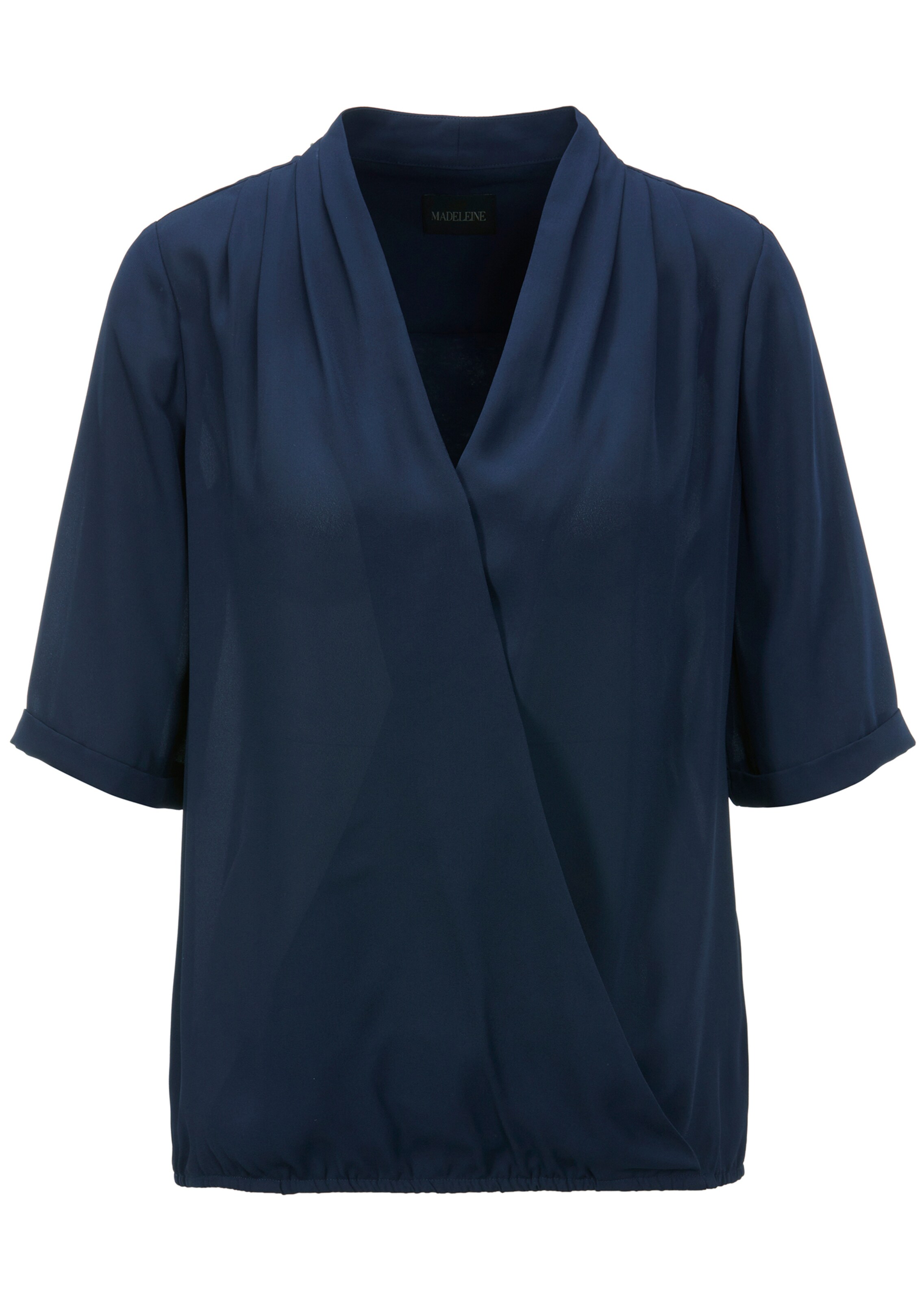 Bluse in Wickeloptik