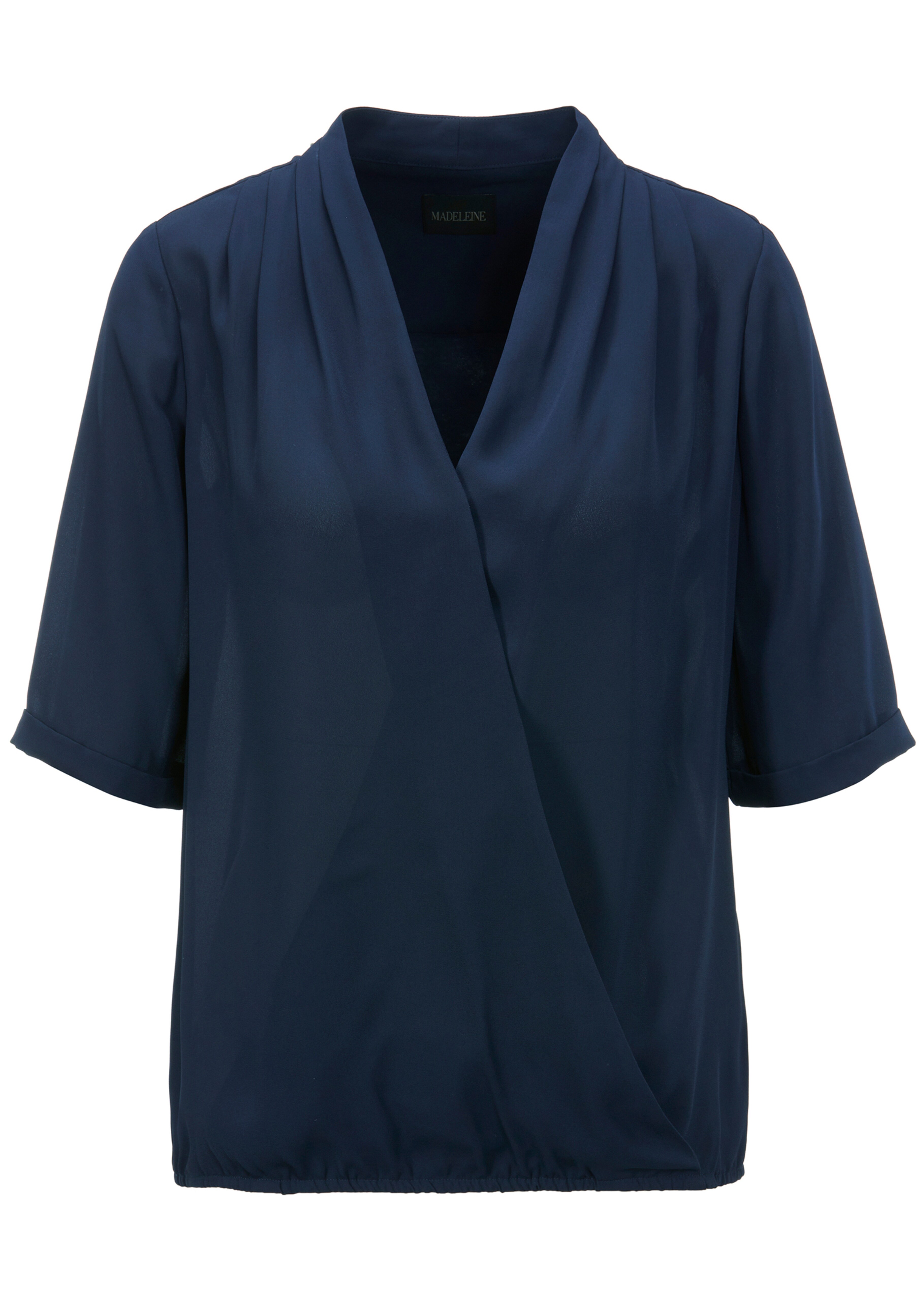Bluse in Wickeloptik