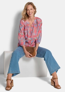 Paisley-Bluse in weicher Viskoseware thumbnail 4