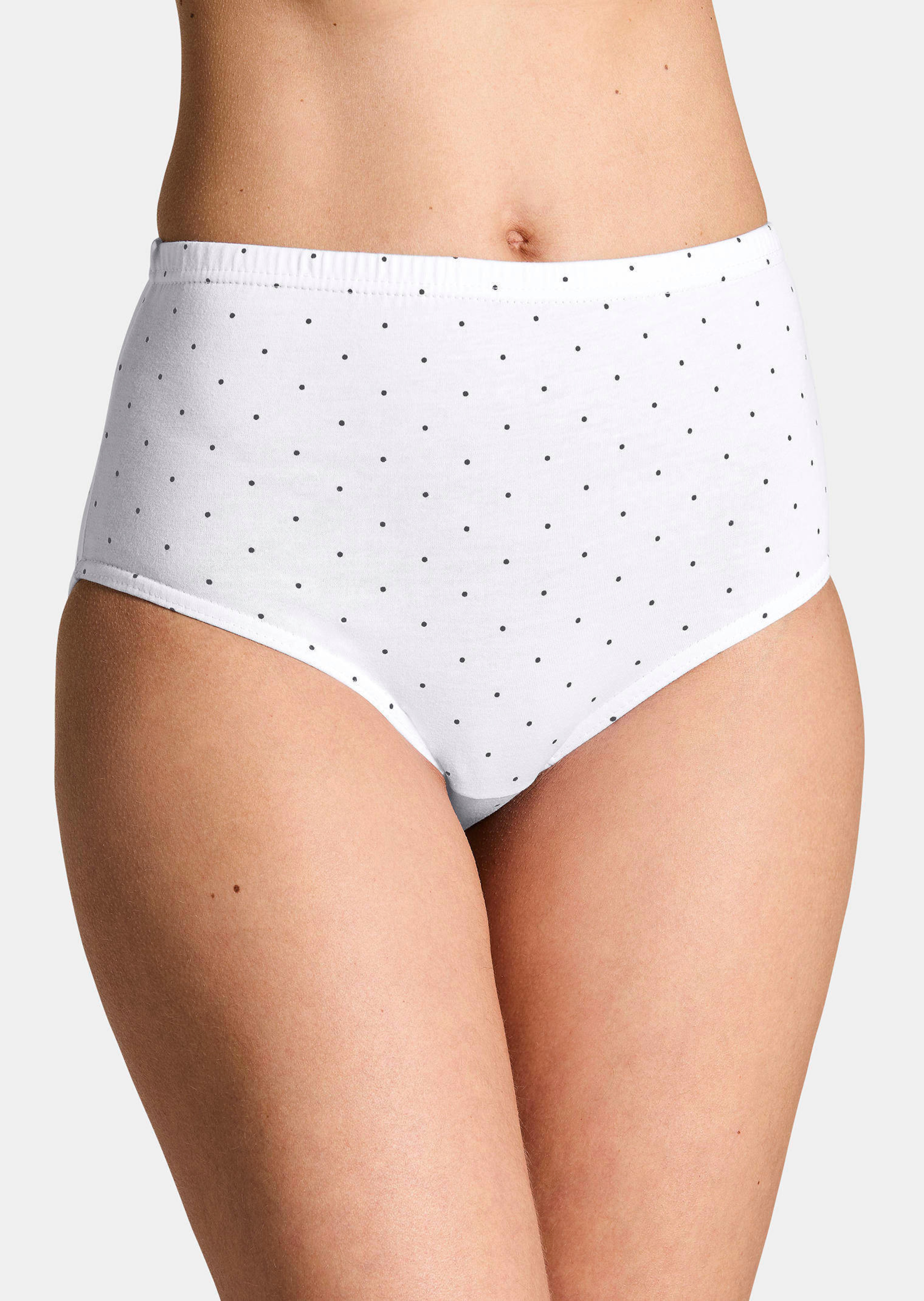 Lot de slips taille haute en coton