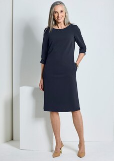 Robe élégante à manches froncées thumbnail 7