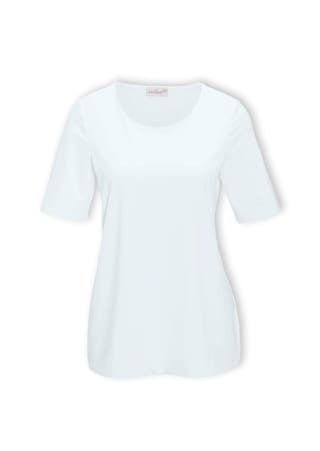 blanc Élégant T-shirt indéformable