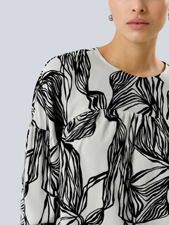 Bluse mit Allover Floral thumbnail 2
