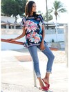 Jeans mit OrnamentStückerei thumbnail 1