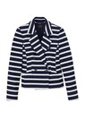 Streifen-Blazer aus komfortablem Struktur-Jersey thumbnail 6