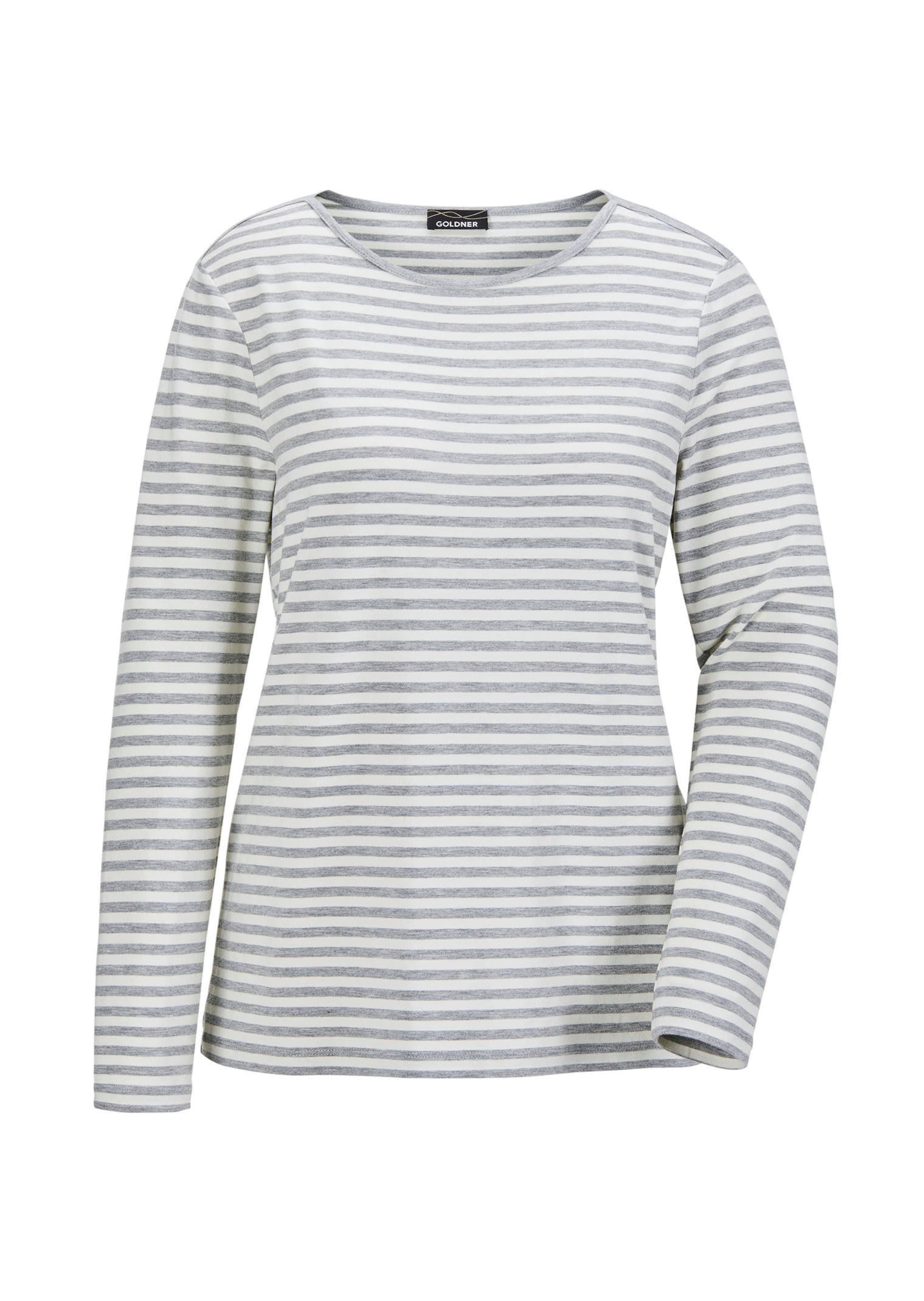 Ringelshirt mit U-Boot-Ausschnitt