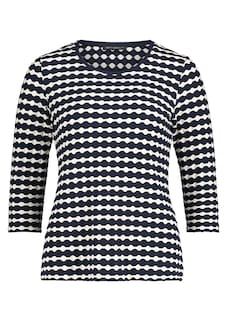 Gestreept shirt in 3D-look thumbnail 6