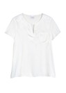 Blusenshirt im stylischen Material-Mix thumbnail 6