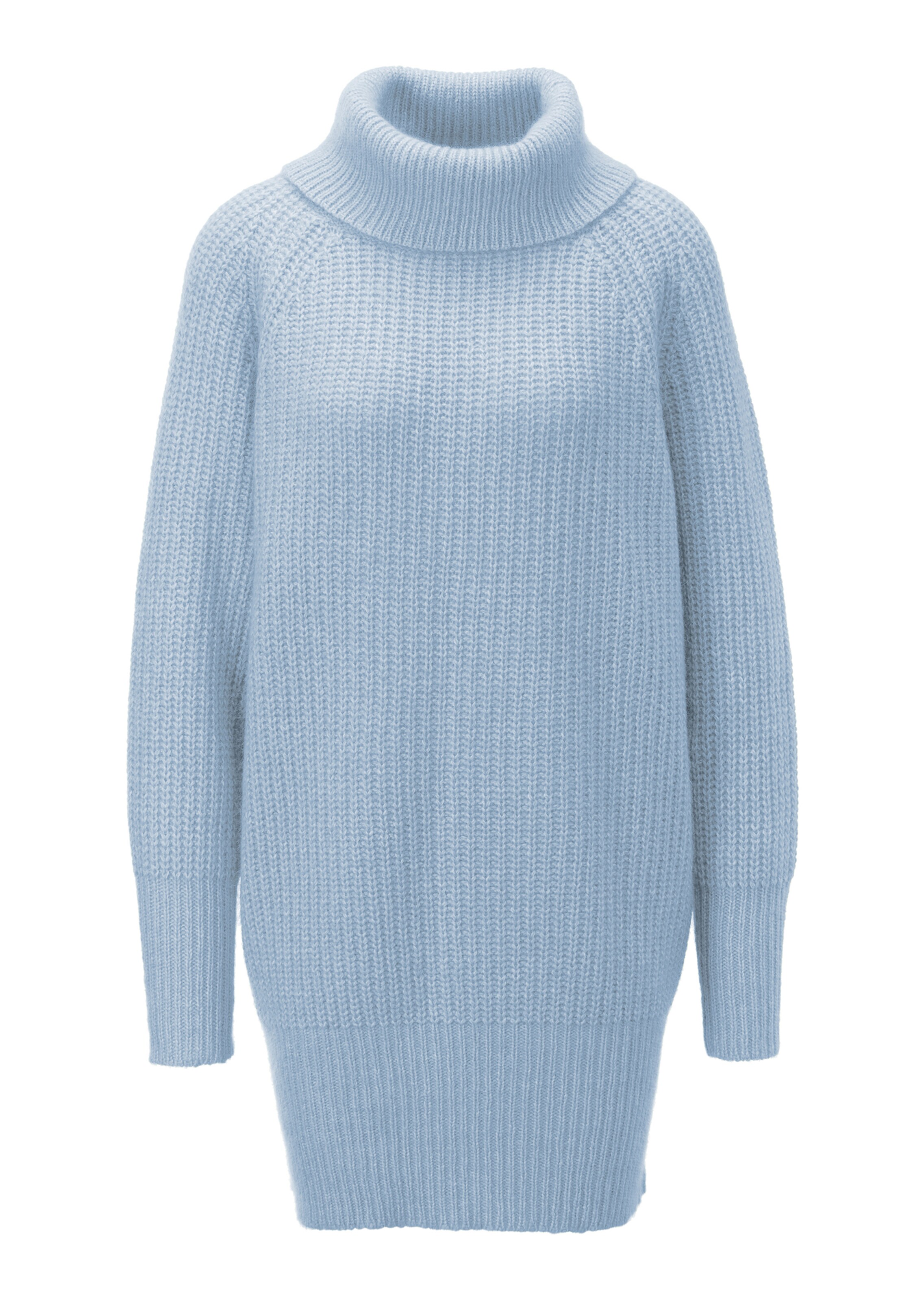 Kuschelweicher Rollkragen-Pullover mit Perlfangmuster