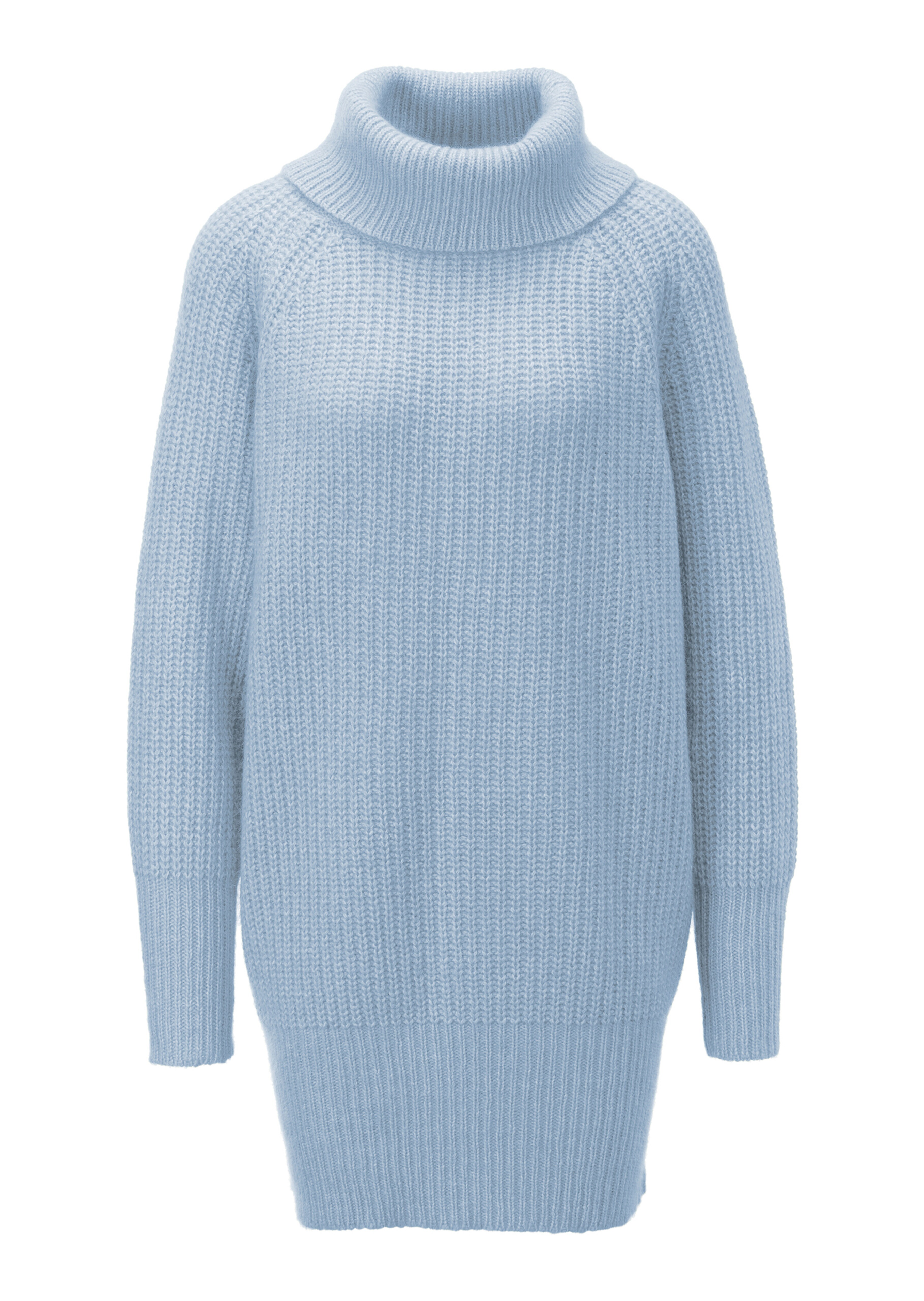 Kuschelweicher Rollkragen-Pullover mit Perlfangmuster